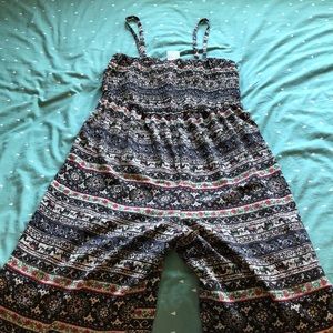 Long pants body suit